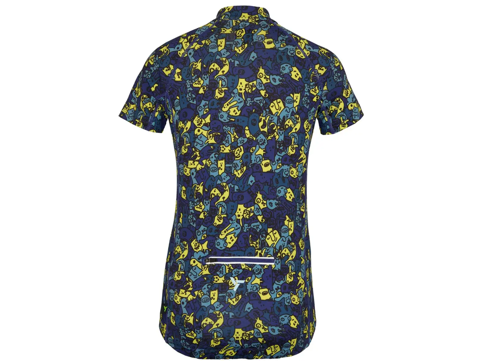 Silvini Scrivia dziecięcy dres krótki rękaw Blue/Neon