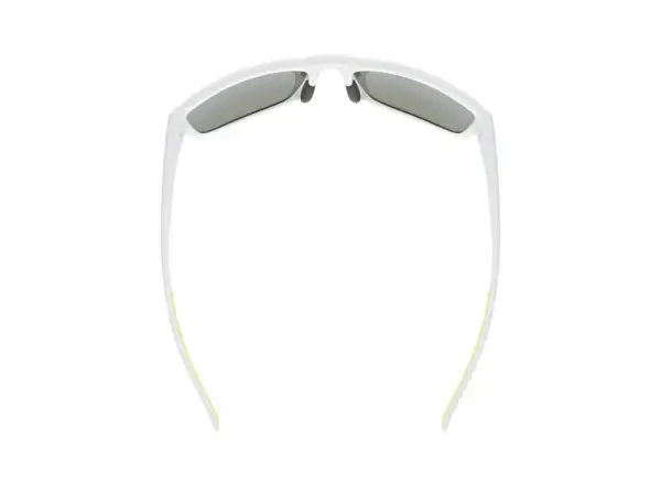 Uvex ESNTL Urban okulary White Matt/Mirror Blue