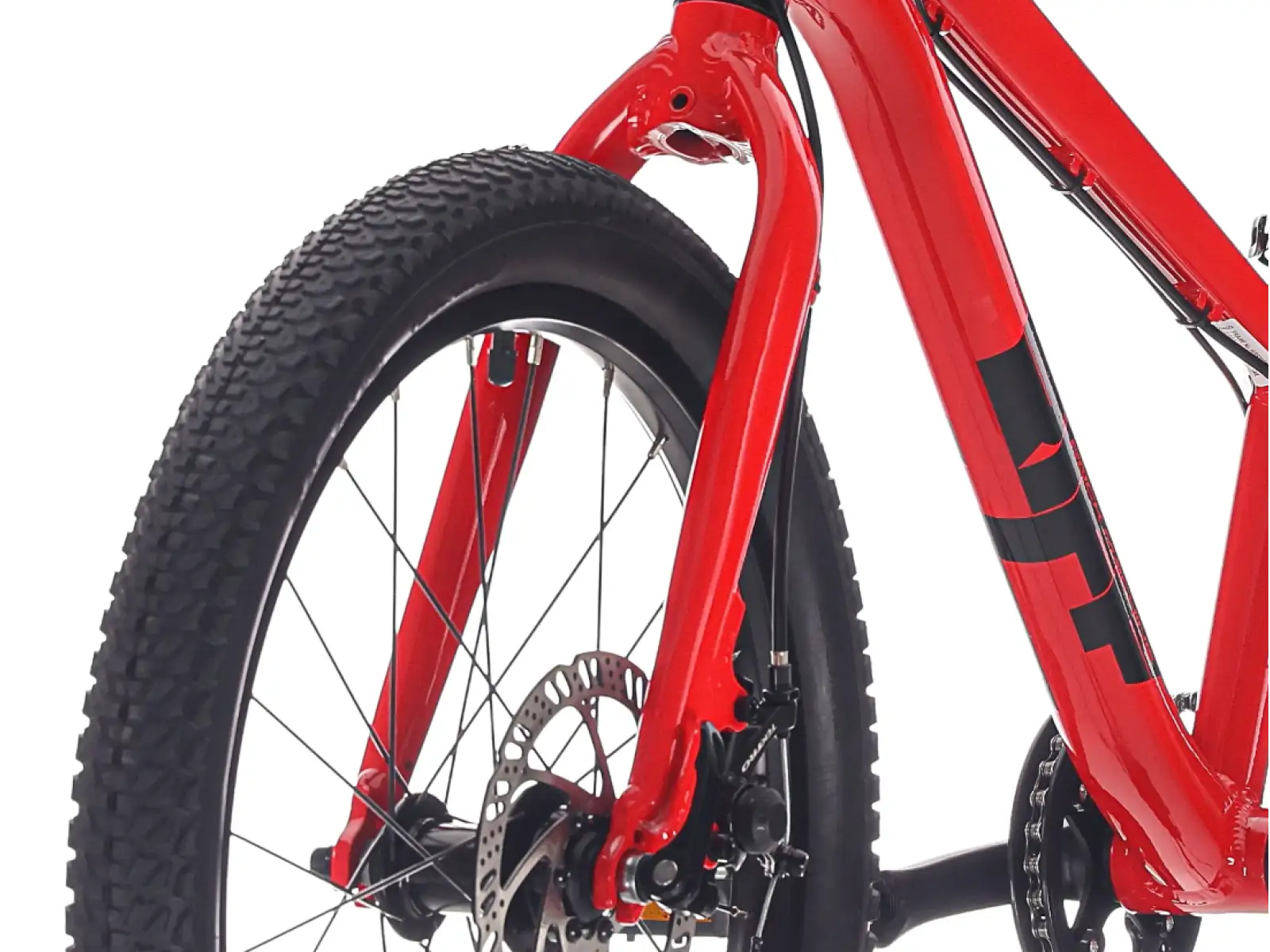 Rock Machine RIFF Jr 20 rower dziecięcy Gloss Fire Red