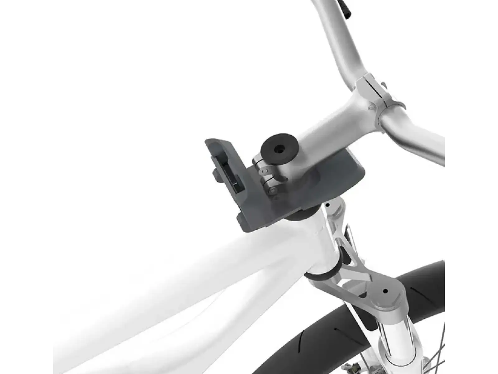 Urban Iki Ta-ke przedni fotelik z uchwytem MTB/ATB Bincho Black/Kurumi Brown