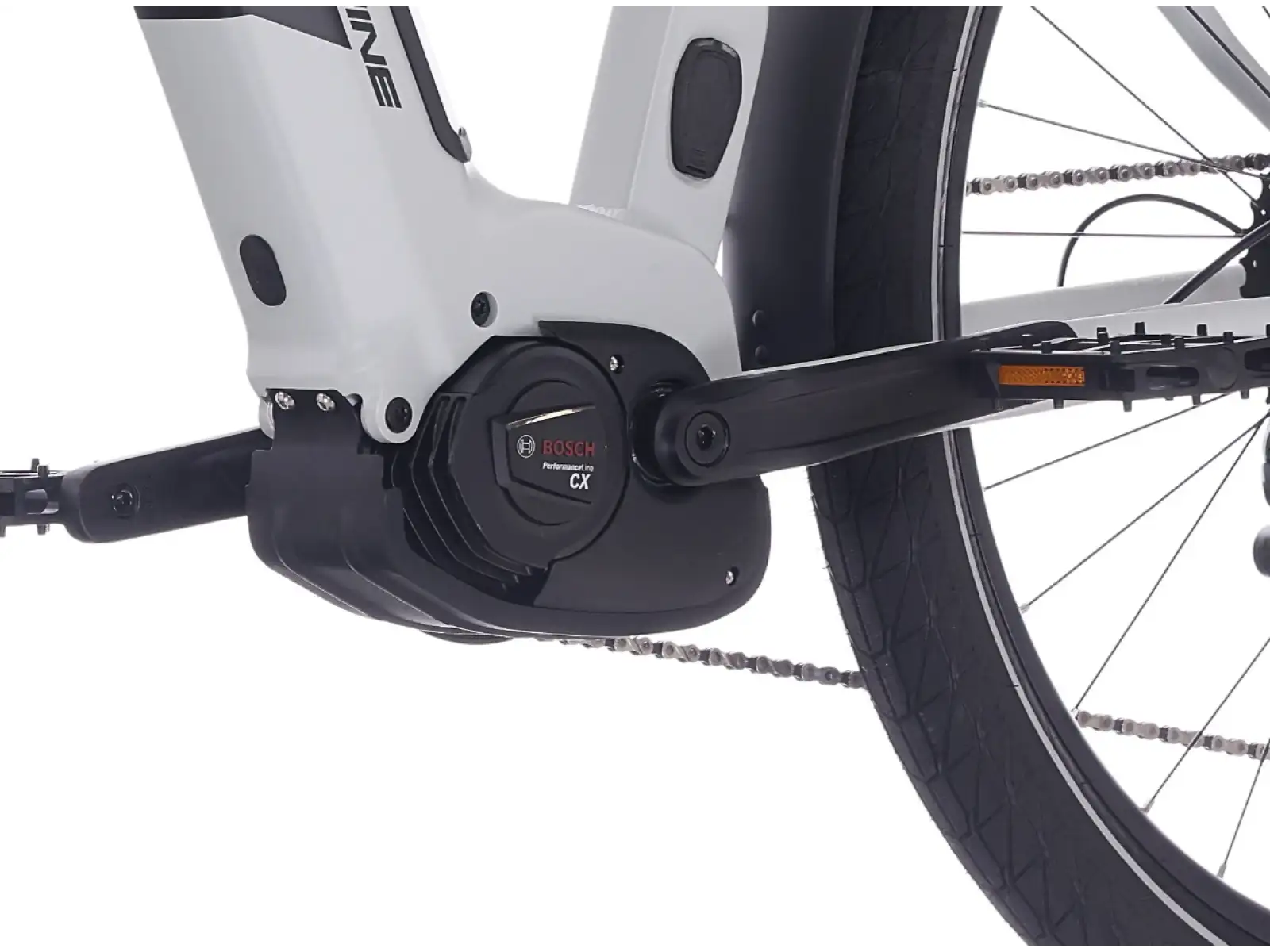 Rock Machine eRokk B70T niski rower elektryczny Matte Limerock Grey