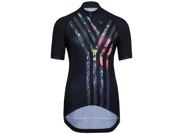 Silvini Calnia damski dres krótki rękaw Black/Charcoal