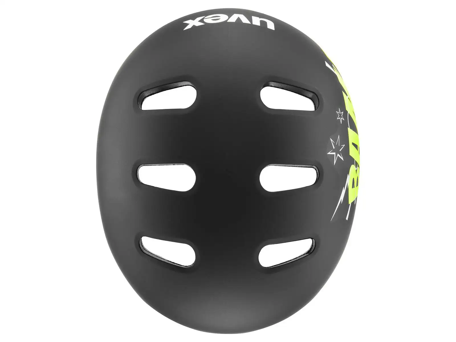 Uvex Kid 4 Style kask dziecięcy Bam Black/Lime Matt