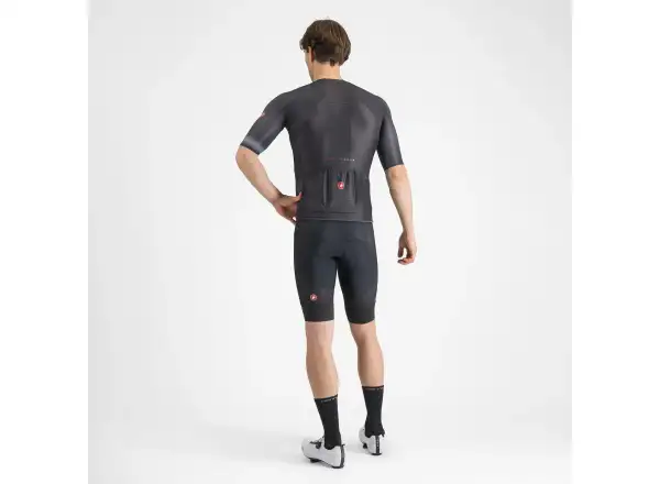 Castelli A/C męskie spodenki z wkładką i szelkami Black