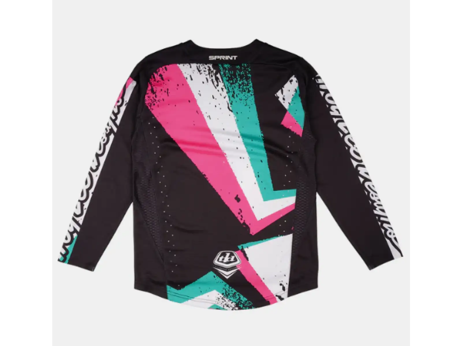 Troy Lee Designs Sprint Full Pull dziecięca koszulka z długim rękawem Black