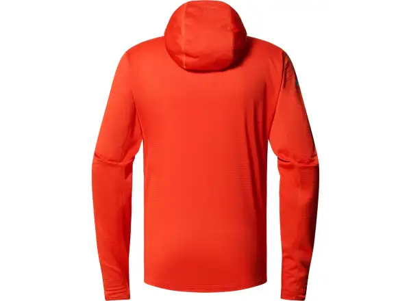 Haglöfs L.I.M Mid Multi Hood męska bluza z kapturem czerwona