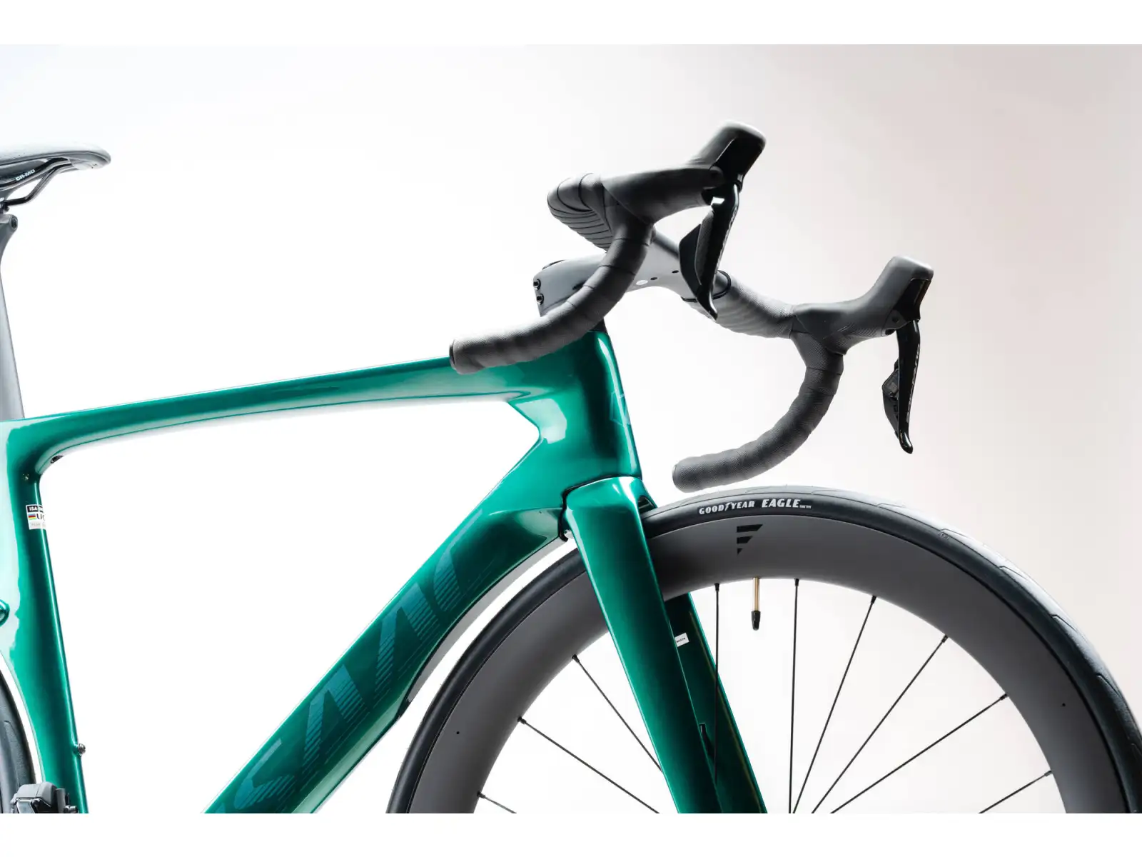 Isaac Meson 105 Di2 rower szosowy Jade Green