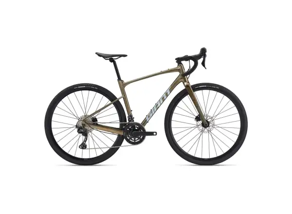 Giant Revolt 0 gravel rower piryt brązowy