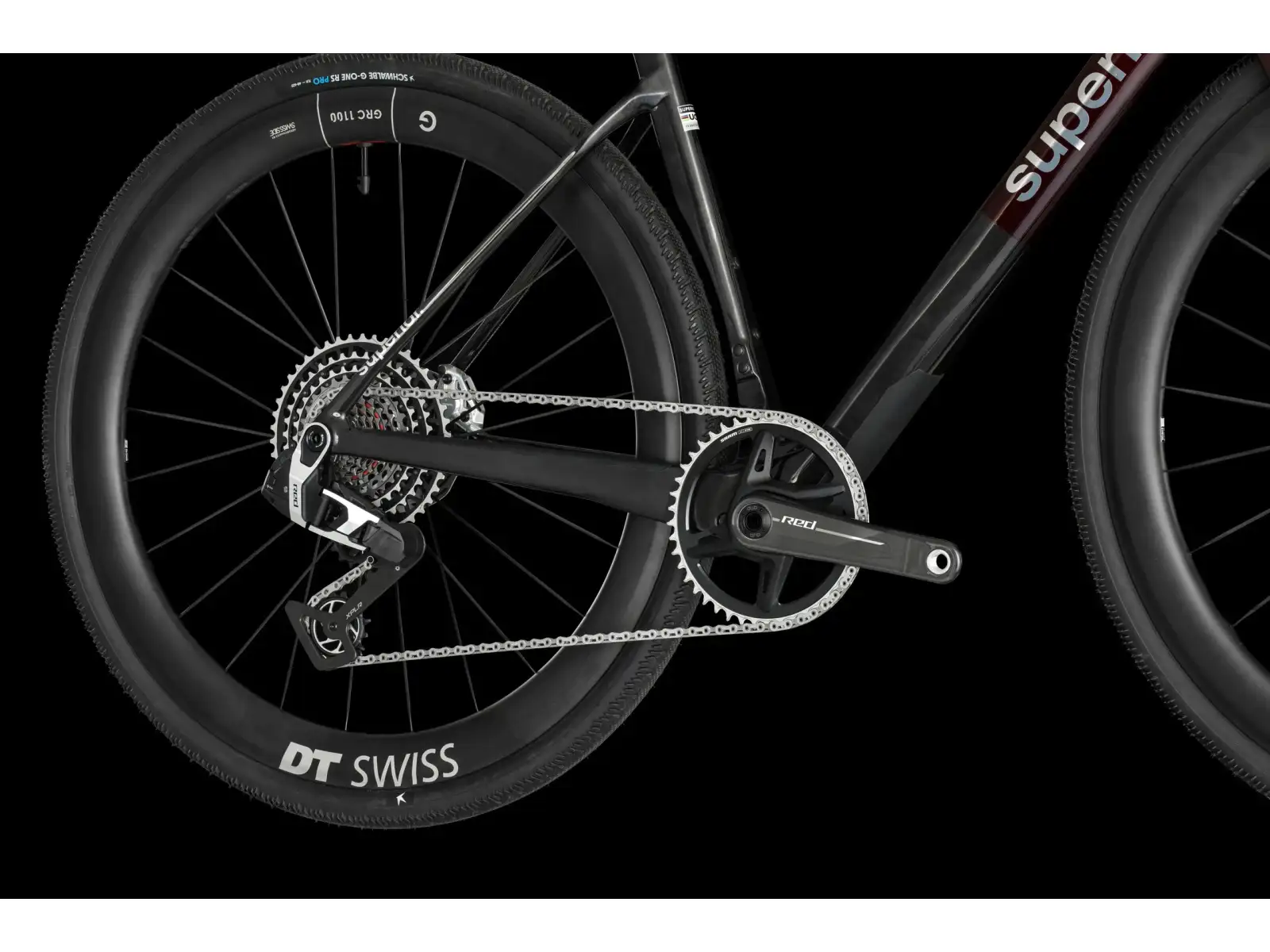 Superior XR 9.9 LTD gravel rower Matte Carbon/Gloss Red