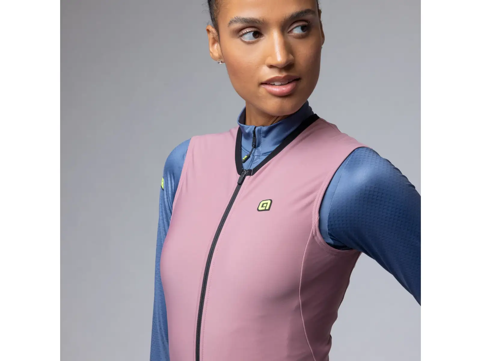 Alé PR-E Thermo 2.0 damska kamizelka kolarska Antique Pink