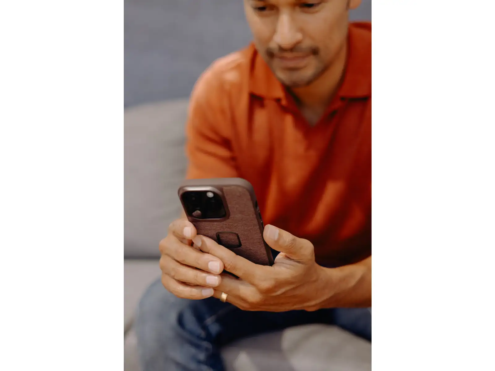 Peak Design Everyday V2 pokrowiec na iPhone 15 Pro Redwood