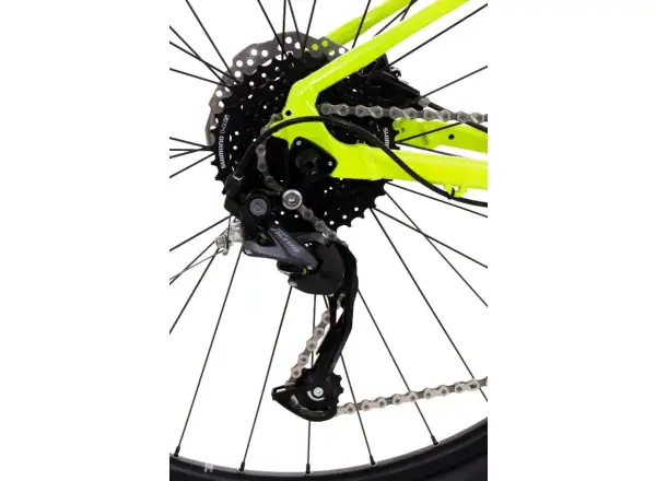 Rock Machine Torrent 20-29 rower górski gloss radioactive yellow/black/petrol blue