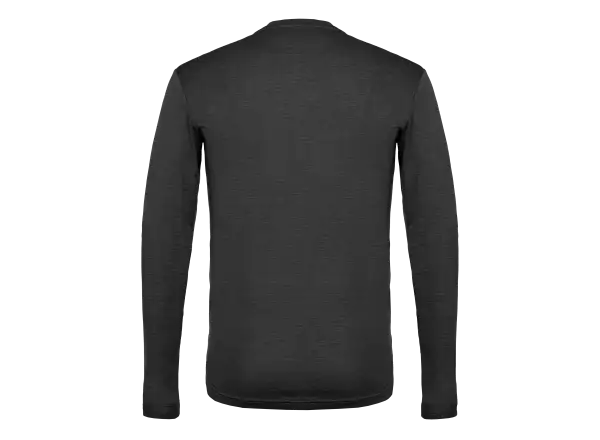Salewa Puez Melange Dry męska koszulka z długim rękawem black out melange