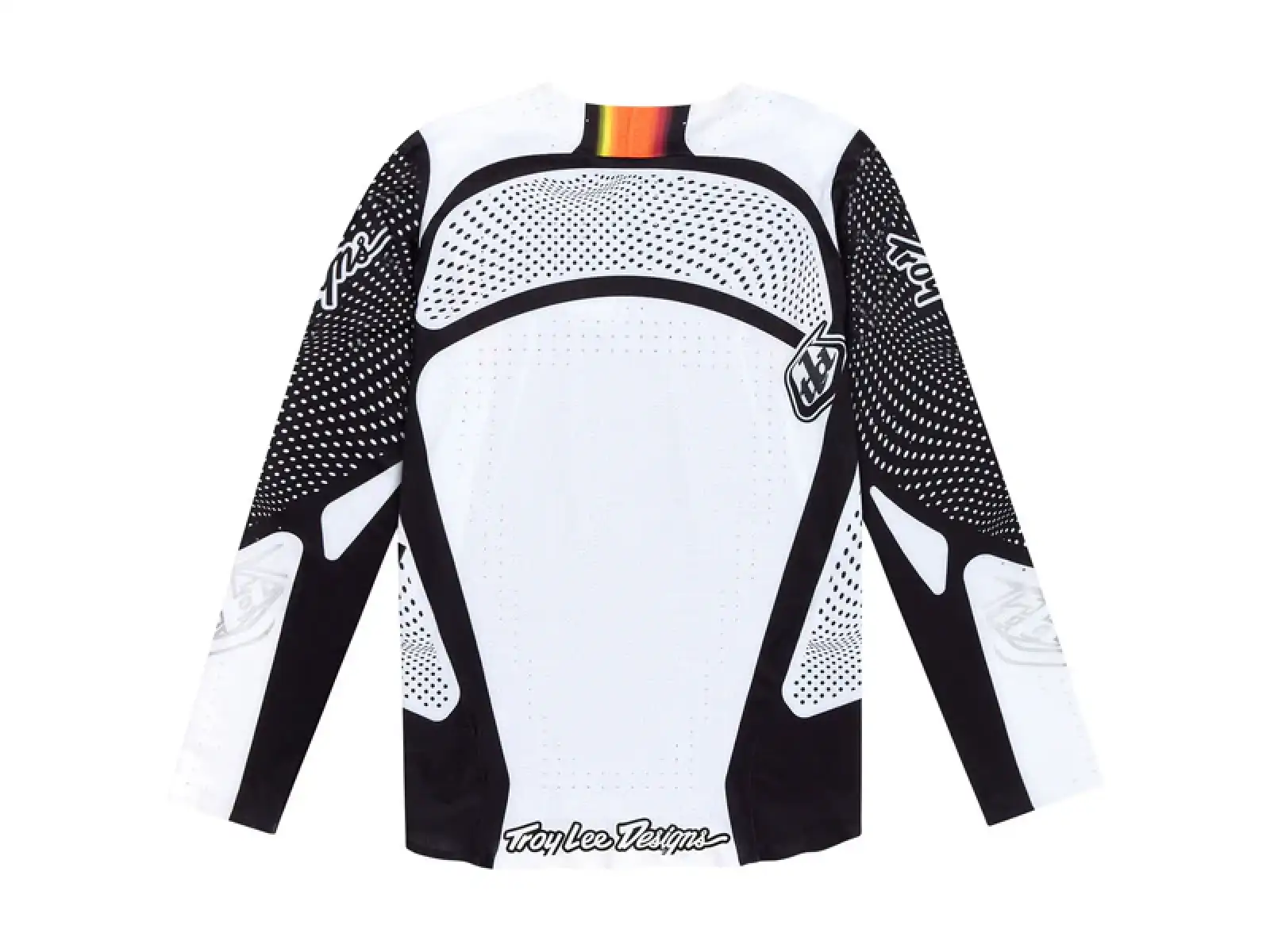 Troy Lee Designs Sprint Ultra Optic męska koszulka z długim rękawem Black