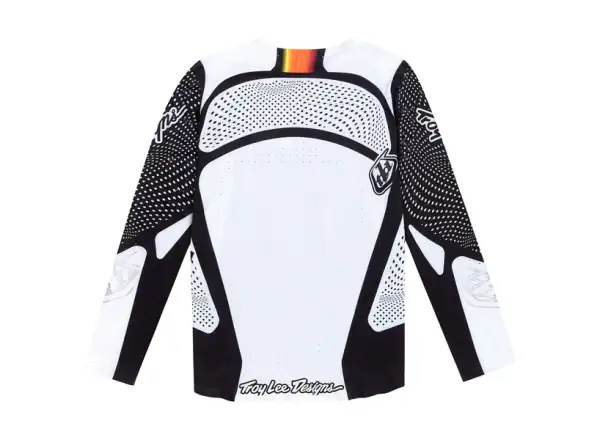 Troy Lee Designs Sprint Ultra Optic męska koszulka z długim rękawem Black