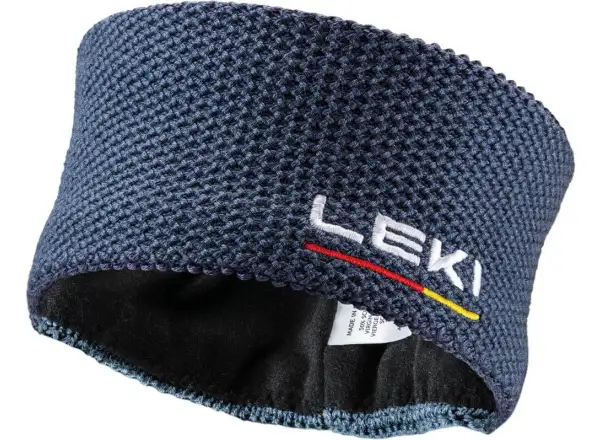 Leki Wool Headband opaska na głowę dark denim/white/poppy red