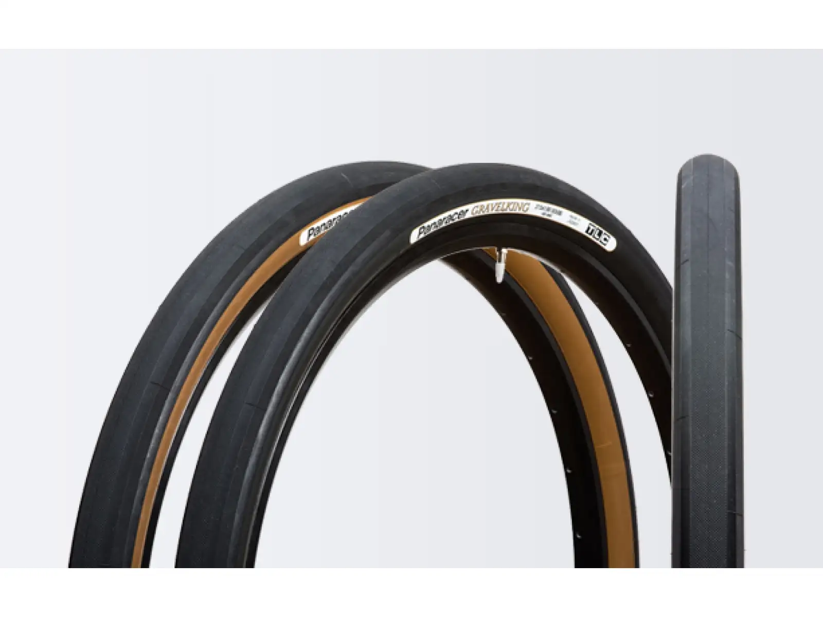 Panaracer GravelKing Slick 700x38C opona czarna/brązowa kevlar