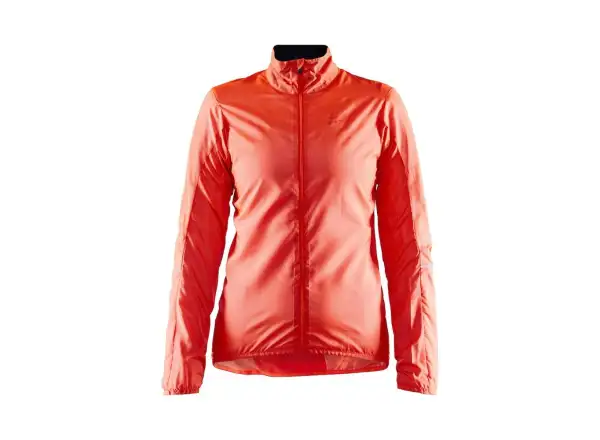 Craft ADV Essence Light Wind damska kurtka rowerowa pomaranczowa
