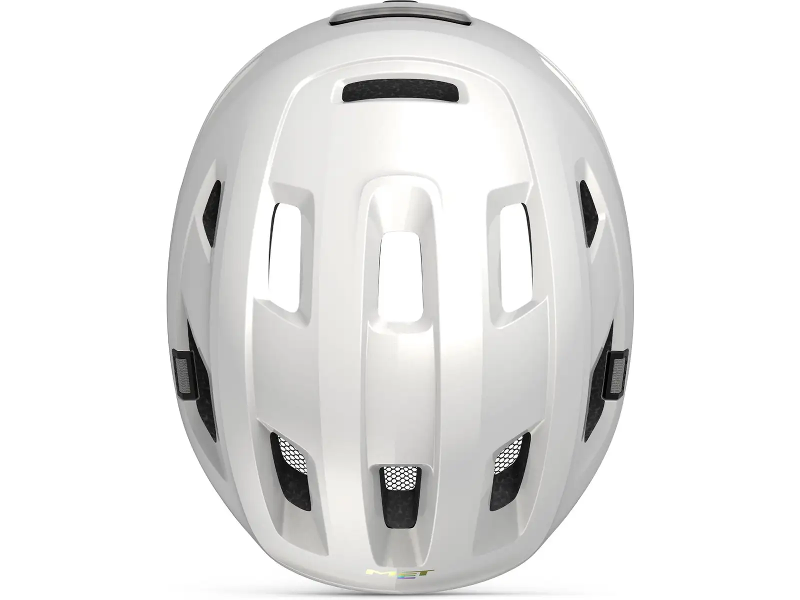 MET E-Mob kask rowerowy White