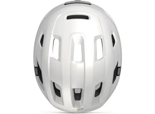 MET E-Mob kask rowerowy White