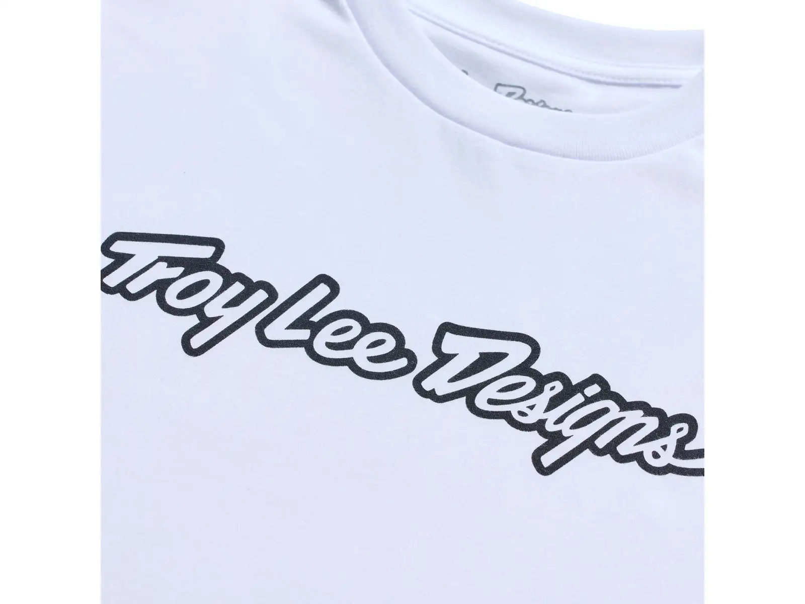 Troy Lee Designs Signature męska koszulka krótki rękaw White/Black