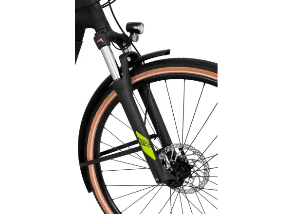 Rock Machine Crossride e500 B Touring krosowy rower elektryczny Matte Black/Grey