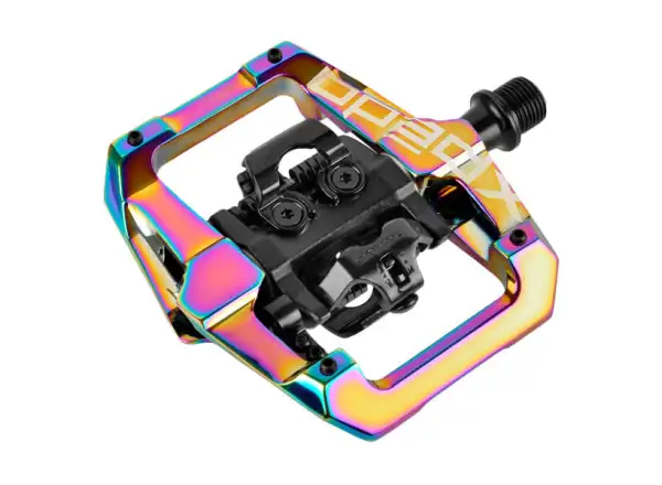 X-pedo GFX pedały zatrzaskowe oil slick