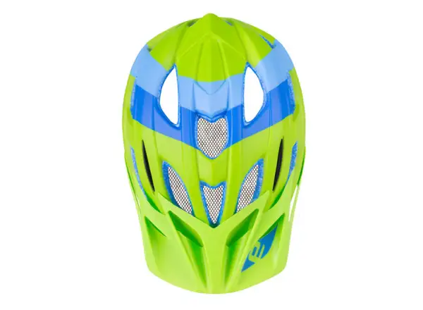 Etape Hero dziecięcy kask rowerowy zielony/niebieski matowy