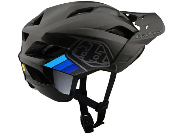 Troy Lee Designs Flowline SE Mips kask Badge Charcoal/Gray