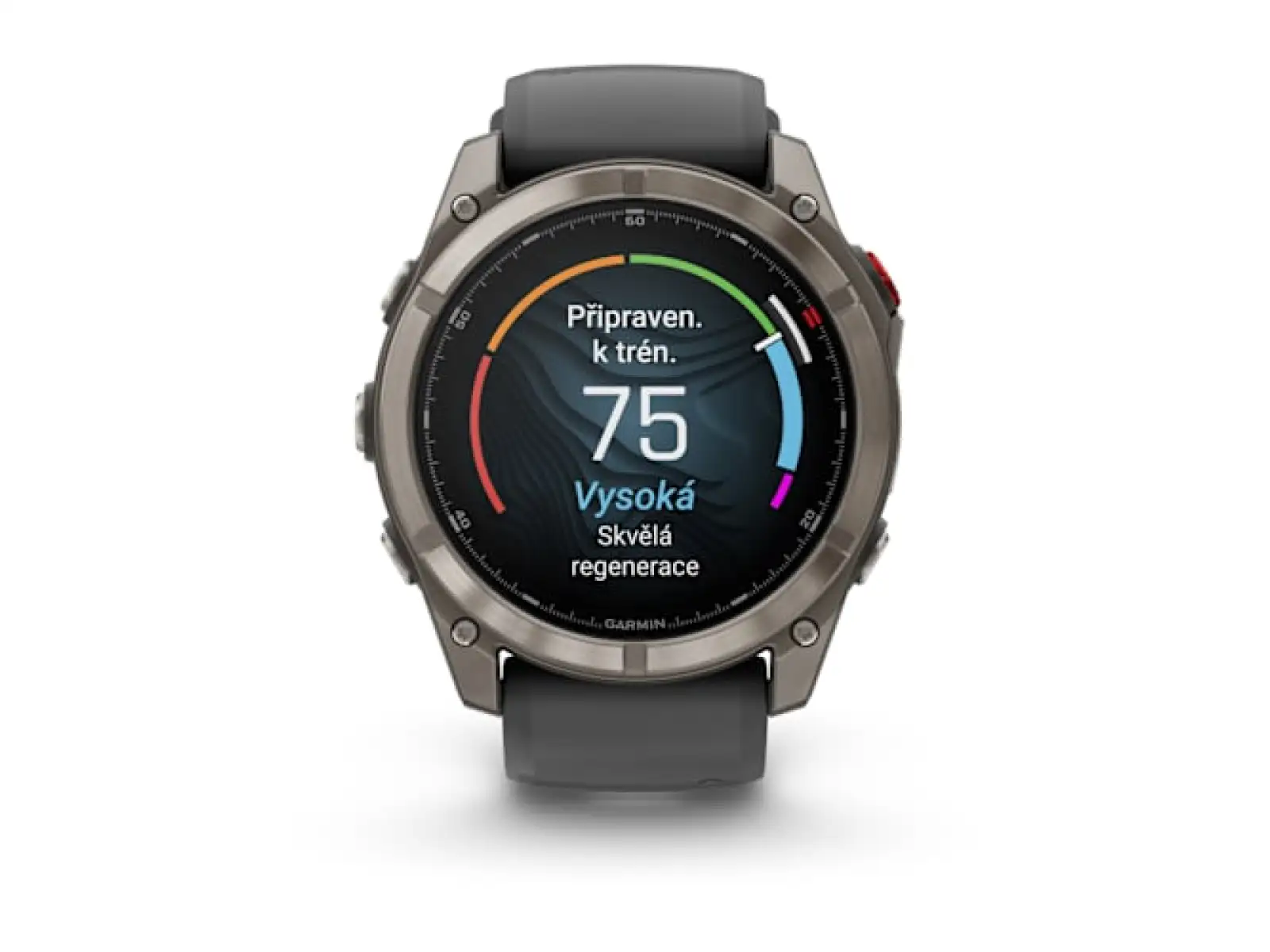 Garmin fenix 8 Pro 51 mm AMOLED Sapphire inteligentny zegarek Titanium Graphite/Black