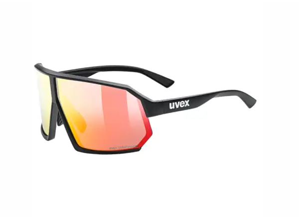 Uvex Sportstyle 237 ColorVision okulary Black Matt/Mirror Red