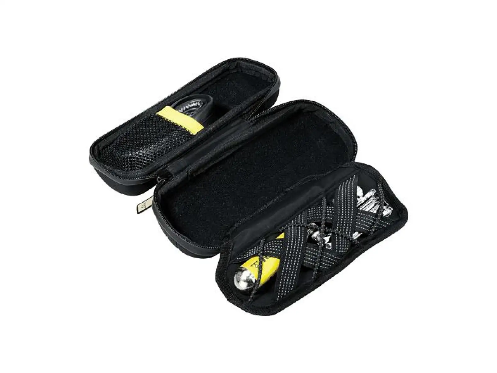 Topeak Cagepack torba na narzędzia do ramy 0,75 l czarna/żółta