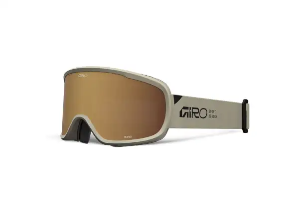 Giro Roam gogle narciarskie Stone Stacked/Amber Gold/Yellow (2szyb)
