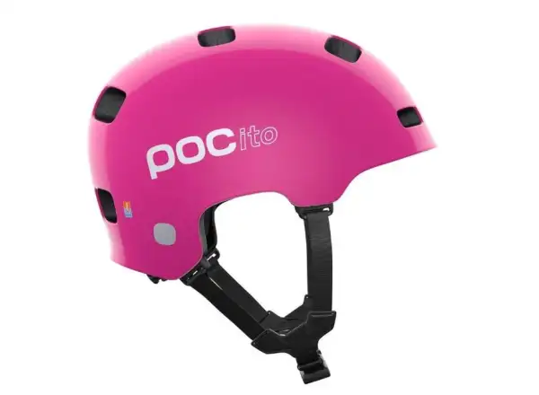POC POCito Crane MIPS kask dziecięcy Fluorescent Pink