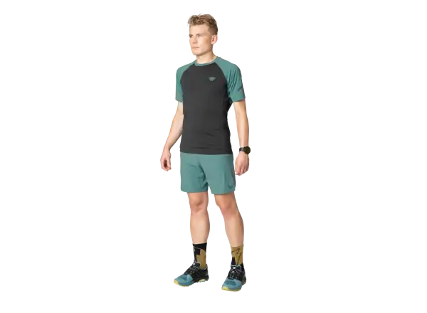 Dynafit Alpine Pro 2v1 męskie szorty biegowe Atlantic