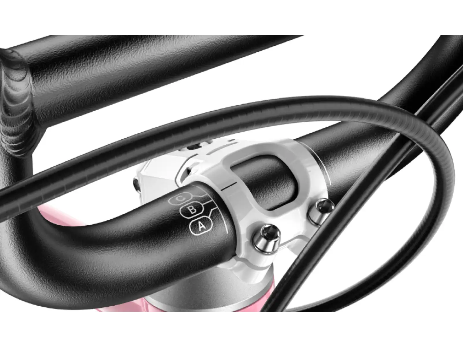 Woom Go 3 rower dziecięcy 16" Powder Pink