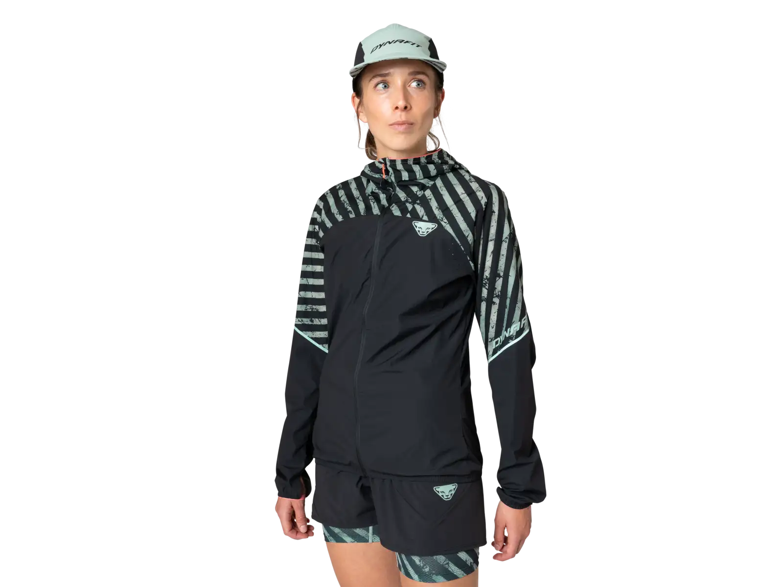 Dynafit Trail Wind damska kurtka do biegania Jadelite