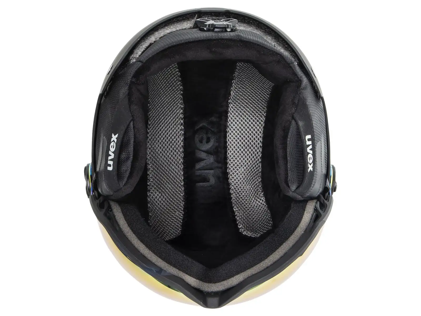 Uvex Wanted Visor kask narciarski black matt