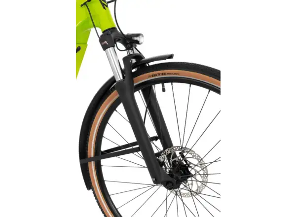 Rock Machine Crossride INT e500 Touring rower elektryczny Gloss Radioactive Yellow / Black