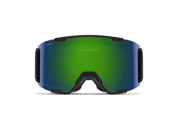 Smith Stash XL gogle narciarskie Black / ChromaPop Sun Green Mirror (2 szyby)