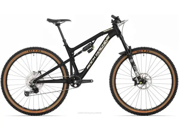 Rock Machine Blizzard TRL 70-29 rower w pełni amortyzowany Black/Sand WZÓRKA