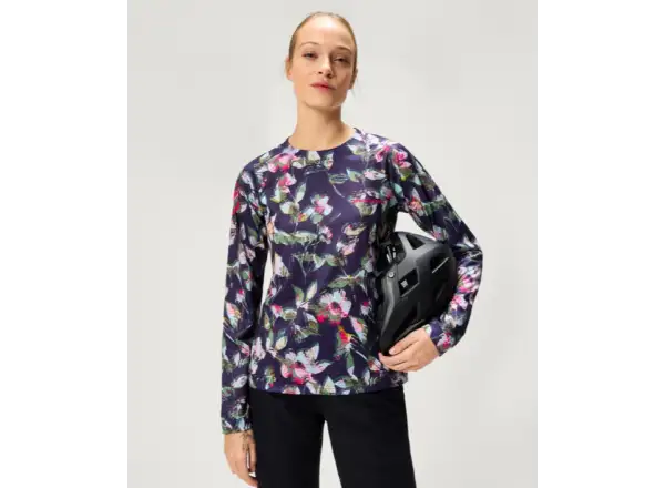Endura LTD Floral damska koszulka z długim rękawem Bramble