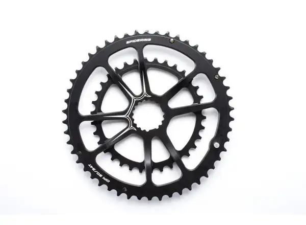 Cannondale HollowGram Spidering 8 Arm podwójna tarcza 50/34z. czarna
