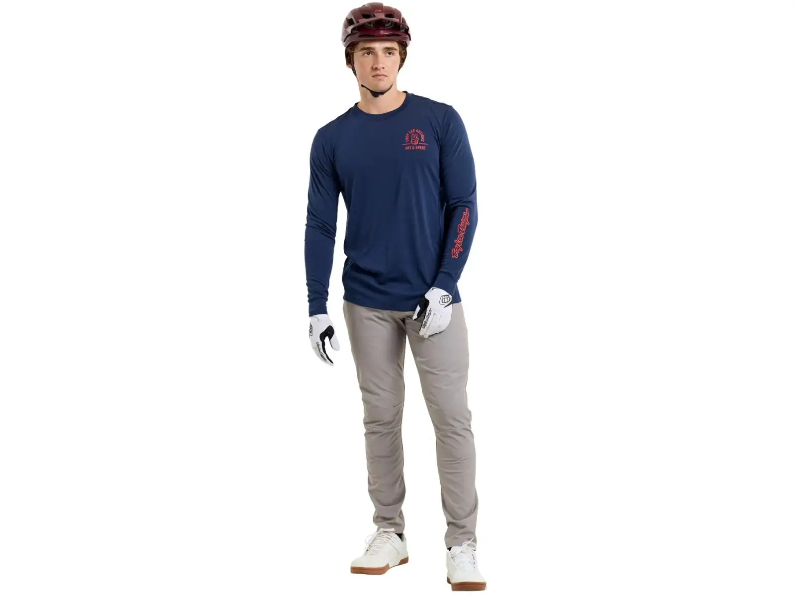 Troy Lee Designs Skyline Ride Tee męska koszulka z długim rękawem Locals Midnight