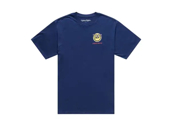 Troy Lee Designs Happy Dayz męska koszulka krótki rękaw Navy