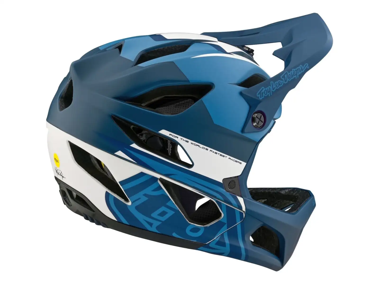 Troy Lee Designs Stage Mips kask Vector Blue