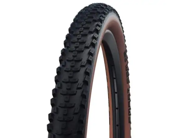 Schwalbe Smart Sam Performance Addix 29x2,35 MTB opona drut czarna/brązowa - z kola