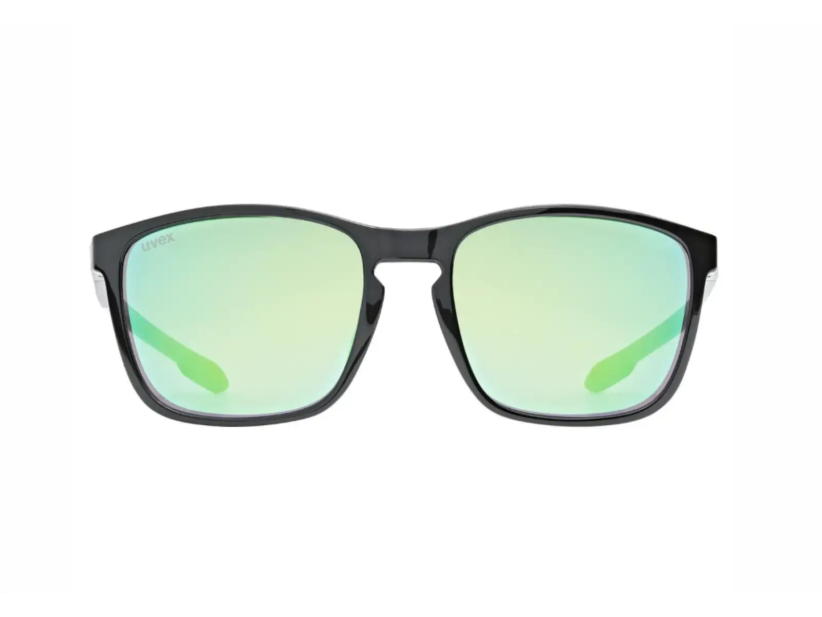 Uvex LGL 52 okulary Black/Mirror Green