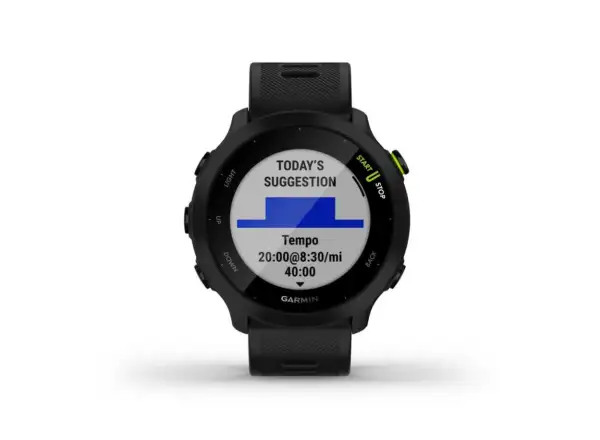 Garmin Forerunner 55 inteligentny zegarek Black