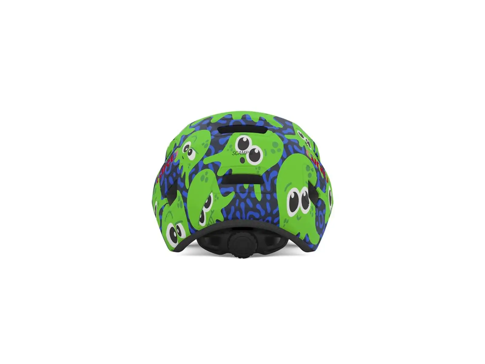Giro Scamp II dziecięcy kask Mat Midnight/Green Inked